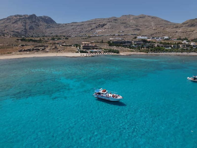 Lindos: Sunset Cruise with Unlimited Aperol, Beers & Wine - Setting off from Vlycha Beach