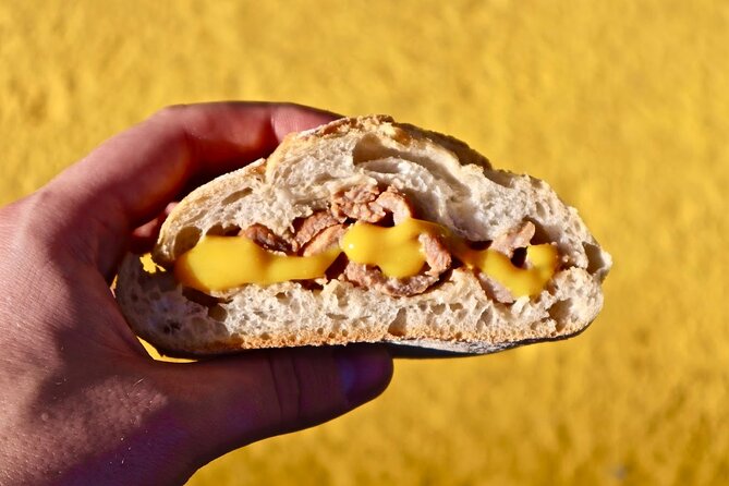 Lisbon Food Tour with 10+ Tastings of Local Delicacies & Wines - Monday through Saturday: cheese, fish, bifana, and Port