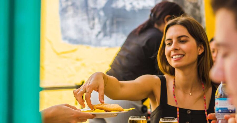 Lisbon: Guided Food and Wine Tasting Tour - A Tasquinha Canto do Fado, the longest tasting