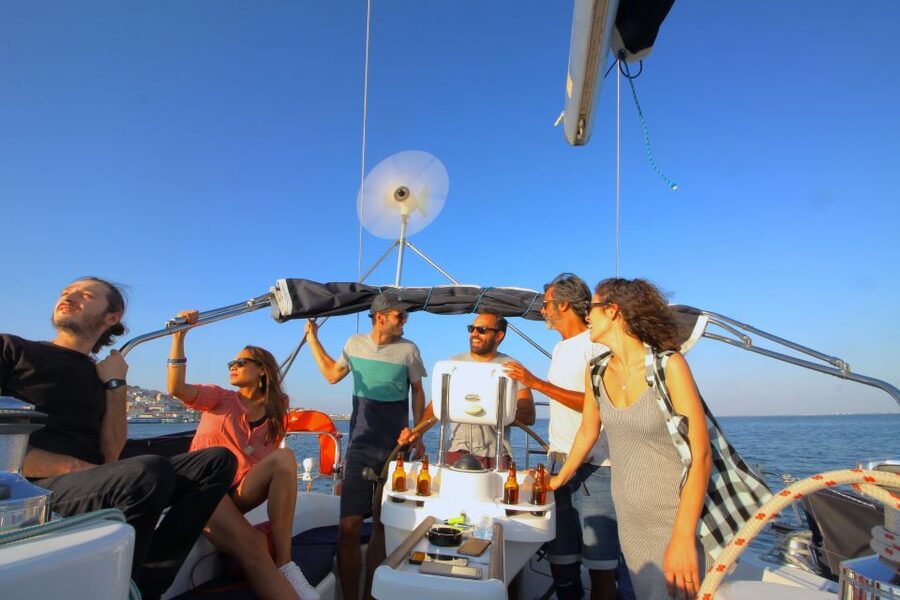 Lisbon: Sailing Tour with Wine and Snacks - What the sailing itself feels like