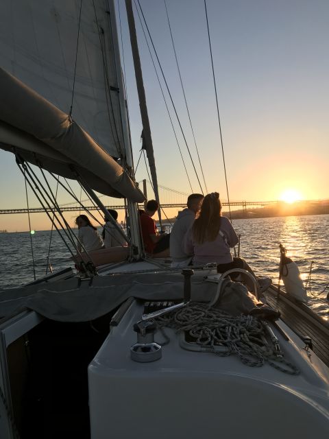 Lisbon Sunset Sailing – Small Group (max 10) Wine & History - Praça do Comércio From the River
