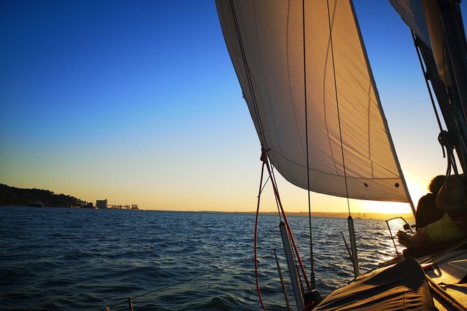 Lisbon Sunset Sailing with Portuguese Wine and History - The outer view toward Bugio