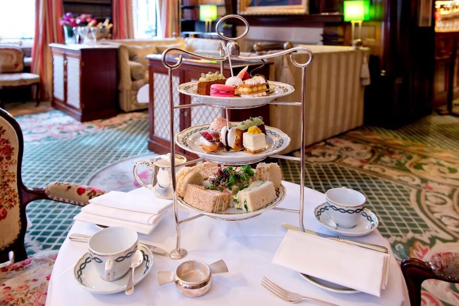 London: Afternoon Tea at The Milestone with Champagne Option - The savory tier: familiar flavors with better ingredients