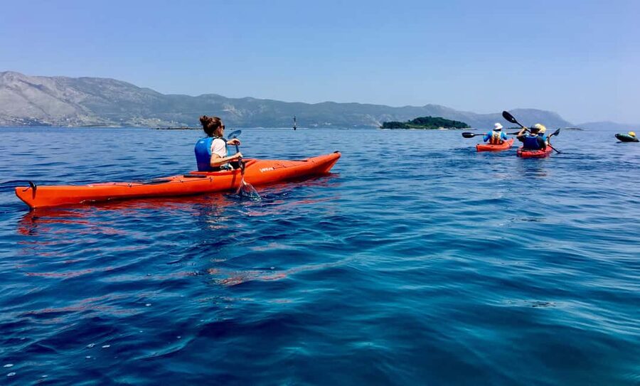 Lumbarda: Half-Day Kayaking and History with Wine delight - Badija’s monastery and its quiet deer