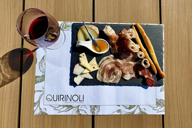 Lunch & Wine Tasting in the National Park of Mt Vesuvius - Wine from a different part of Italy