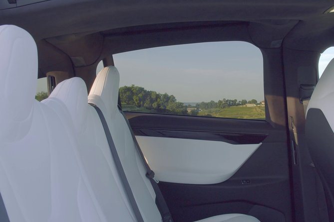 Luxurious full day Bordeaux wine tour in a Tesla - Starting with hotel pickup in Bordeaux