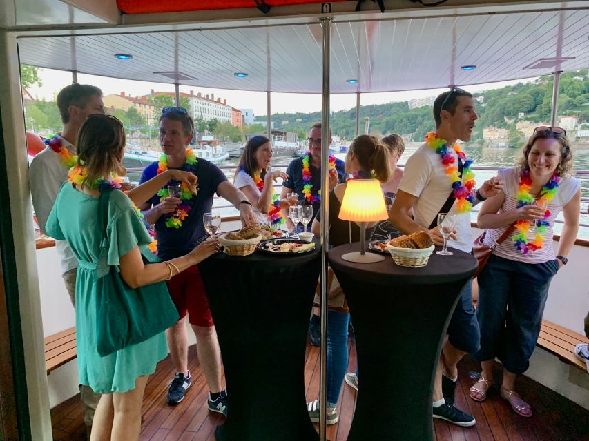 Lyon: City Cruise with Charcuterie, Cheese, and Wine - What comes with the €44 price