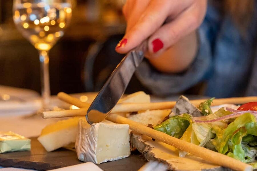Lyon Old Town Food Tour: Full French Meal with Wine - Place Saint-Jean and the first tastes