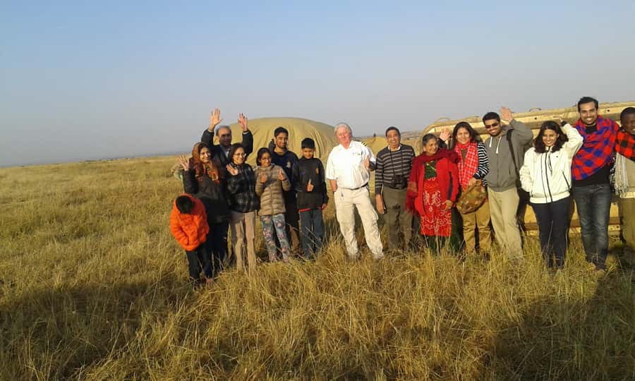 Maasai Mara: Hot Air Balloon Safari & Champagne Breakfast - Landing in the bush for breakfast and champagne