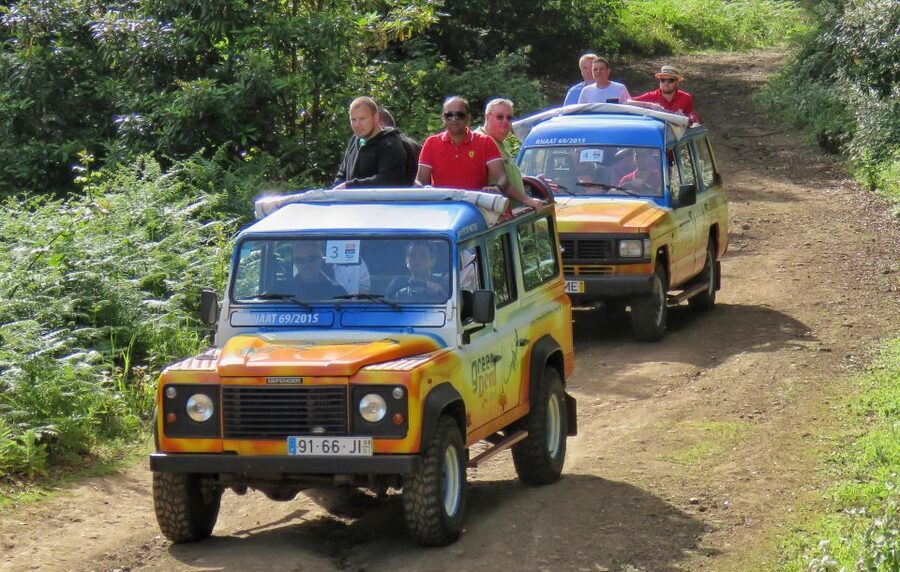 Madeira: Wine & Tapas, Cabo Girão Skywalk 4x4 Jeep Adventure - What the open-top 4x4 is really like