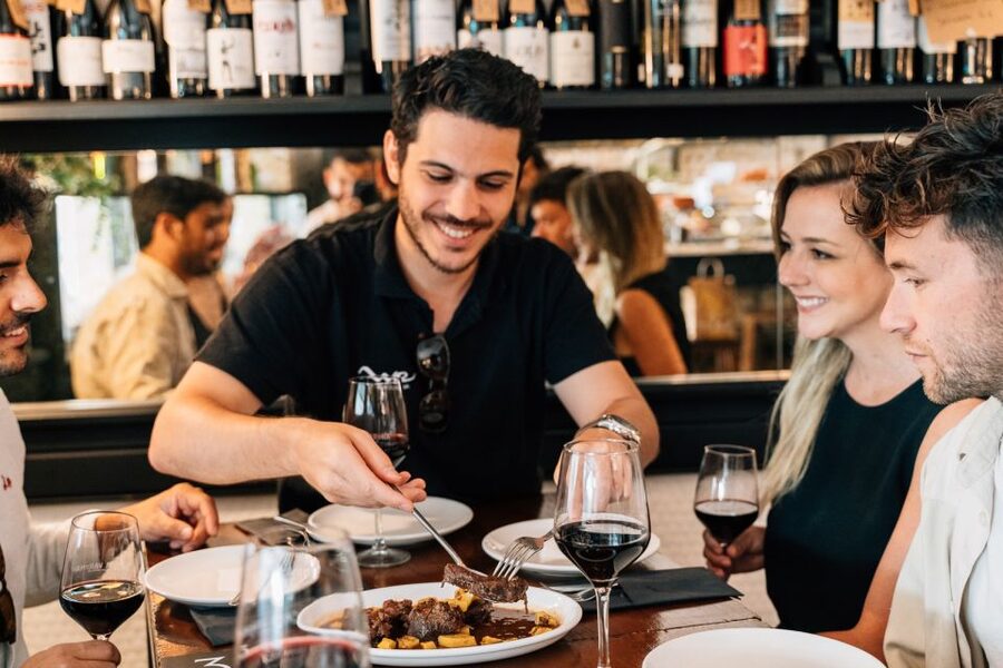 Madrid: Flamenco Show with Tapas and Wine Tour - First tasting: mushrooms, peppers, and a glass of wine