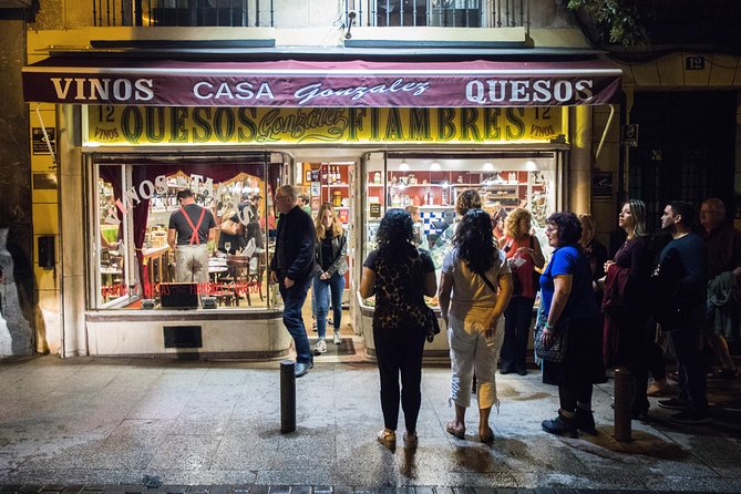 Madrid Tapas & Wine Tasting Walking Tour – Small Group Local Bars - Near the Felipe III statue and the final old tavern