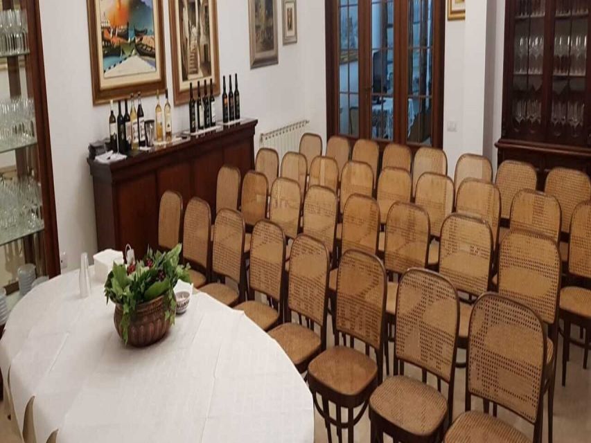 Marsala: Winery Tour with Wine Tasting and Local Products - Entering the winery and production rooms