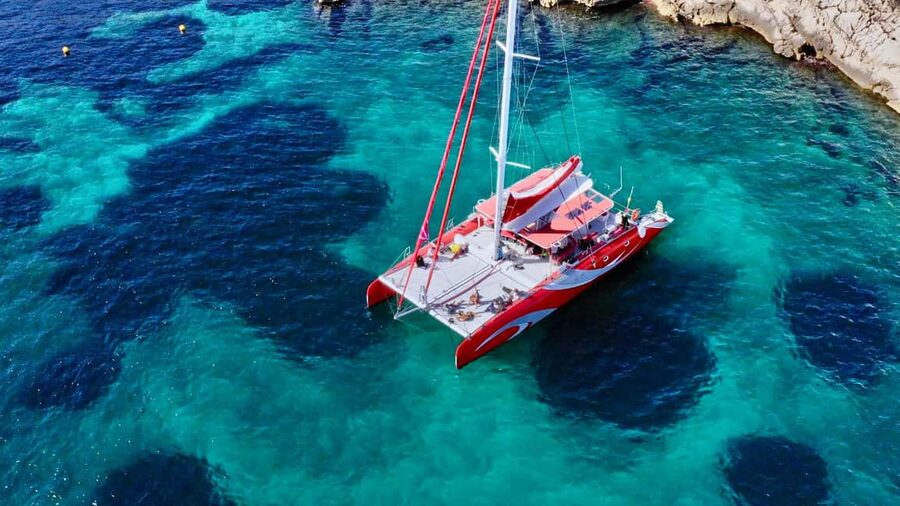 Marseille : Calanques Catamaran Cruise with Lunch & Wine - Why this catamaran day is different