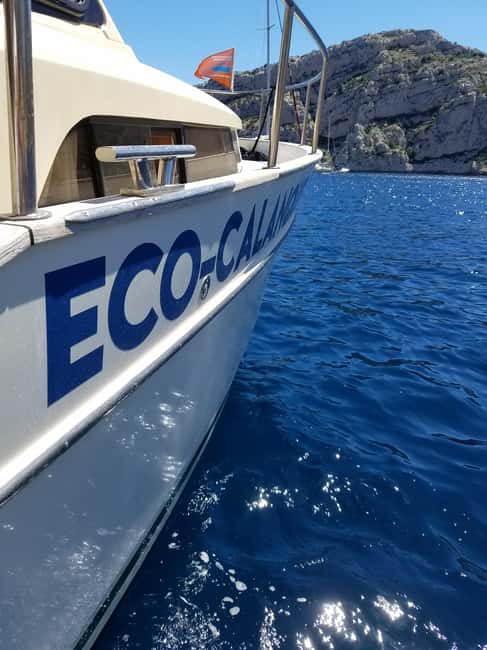 Marseille: Calanques Eco Boat Cruise with Lunch and Wine - A second cove for more swimming