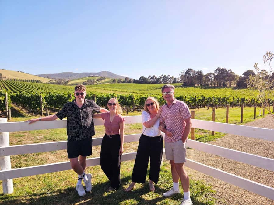 Melbourne: Yarra Valley Half-Day Wine Tour - Soumah finishes with European grapes and mountain views
