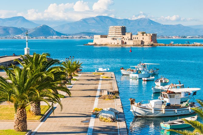 Mercedes Private Tour Nafplio, Corinth Canal, Nemea Wine Tasting - Palamidi Castle and the climb you should expect