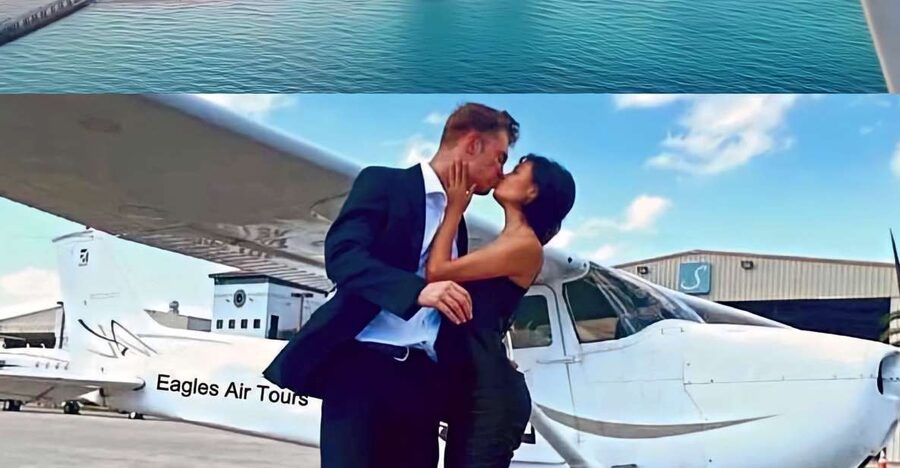 Miami: Romantic 1-Hour Private Flight Tour with Champagne - Key Biscayne, bridges, and the waterfront