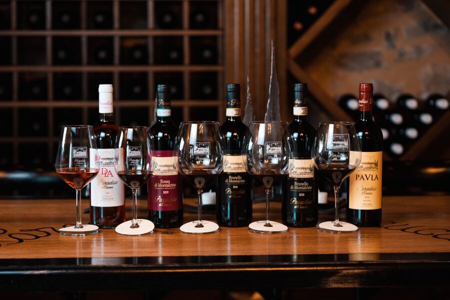 Montalcino: Private Cellar Tour, Wine Tasting & Appetizers - Five wines, served in a sensible order