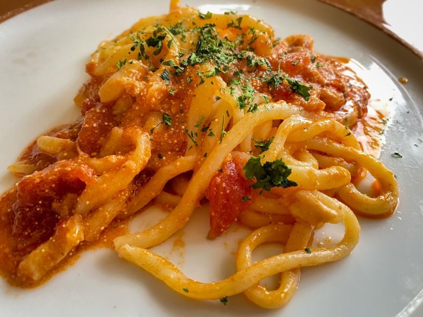 Montepulciano: Pasta-Making Class with Tasting and Wine - Making pici the Tuscan way