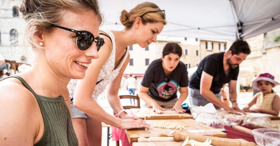 Montepulciano: Pasta-Making Class with Tasting and Wine - From farmhouse kitchen to lunch or dinner