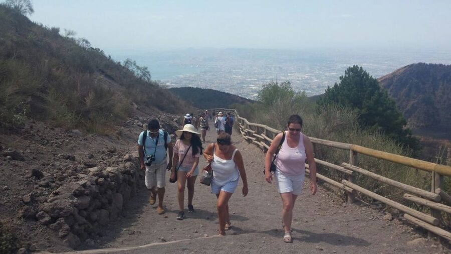 Mount Vesuvius 4-Hour Volcano Tour with Wine Tasting - Choosing the crater path or Valley of Hell