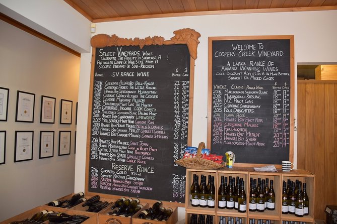 Muriwai Scenic Wine Tour from Auckland - West Brook’s cellar door in Waimauku Valley