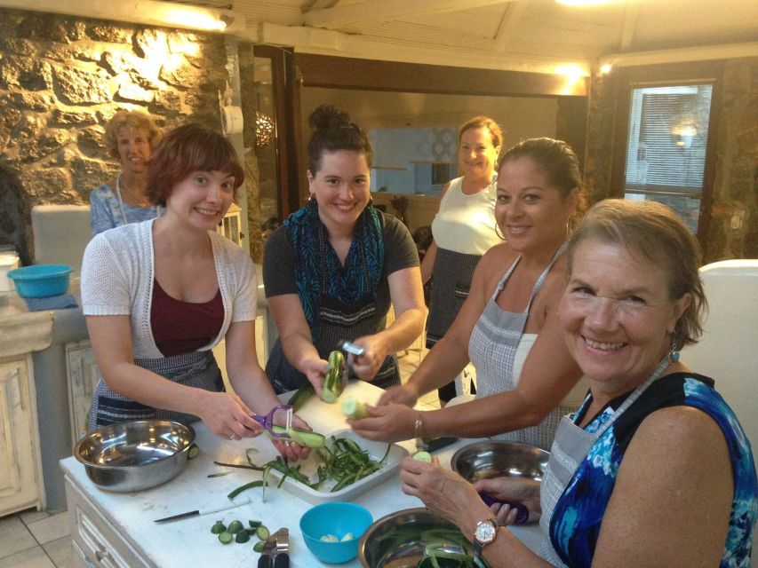 Mykonos: Cooking Class with Food and Wine - From Garden Visit to Shared Table