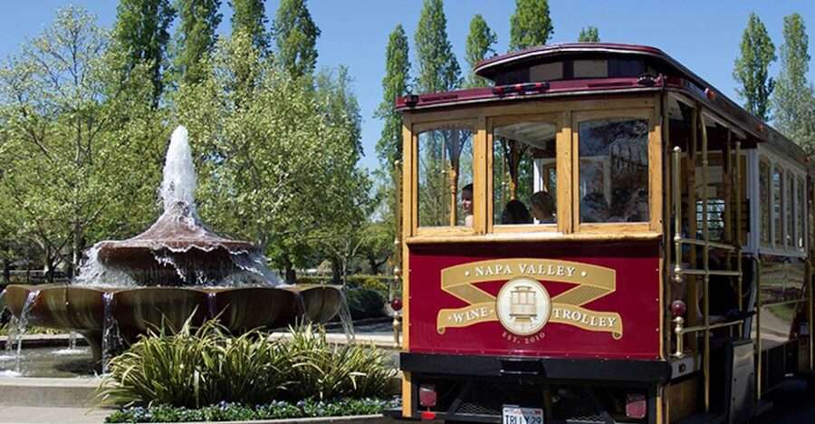 Napa Valley: Wine Tasting Tour by Open Air Trolley & Lunch - Three wineries, with the route chosen for you