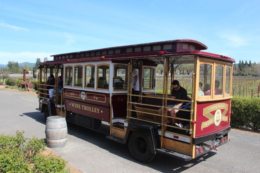 Napa Valley: Wine Tasting Tour by Open Air Trolley & Lunch - Timing is useful, but not rigid