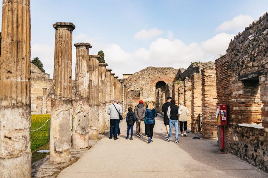 Naples: Pompeii and Mt. Vesuvius with Lunch and Wine Tasting - The vineyard lunch and wine tasting