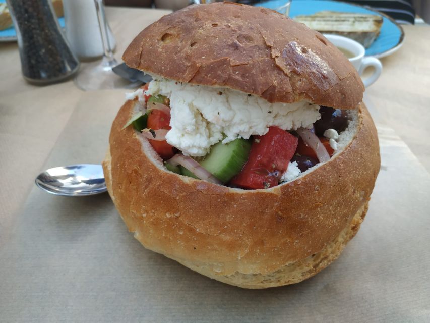 Naxos: Naxos Town Food Tour with Tastings and Wine - Pastries, orange cake, and citron