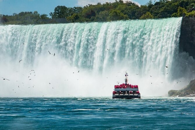 Niagara Falls Day Tour Includes Boat Cruise, Winery Stop & Lunch - Table Rock puts you at the edge of the action