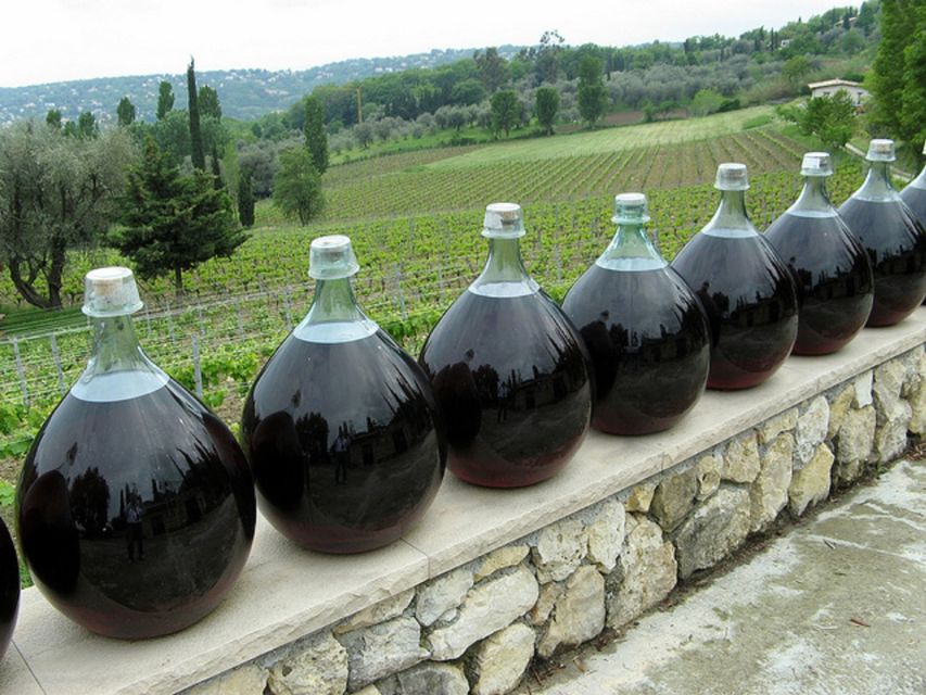 Nice: Half-Day Saint Paul de Vence and Wine Tasting Tour - The drive from Nice to Provence wine country