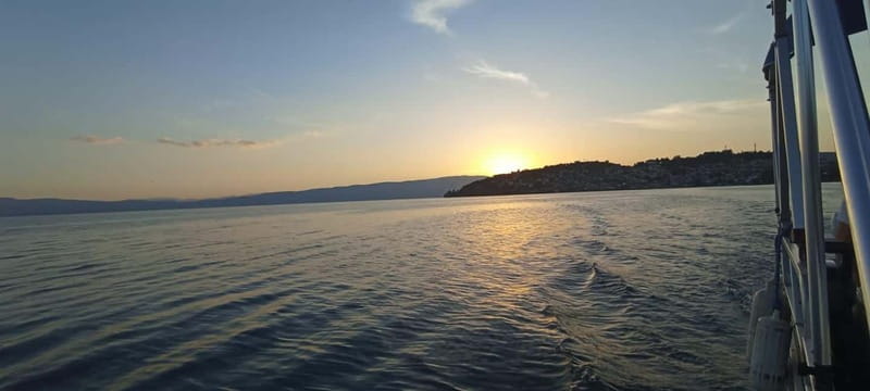 Ohrid Wine Tasting Boat Cruise - Unlimited Wine - St. John the Theologian Church from the water