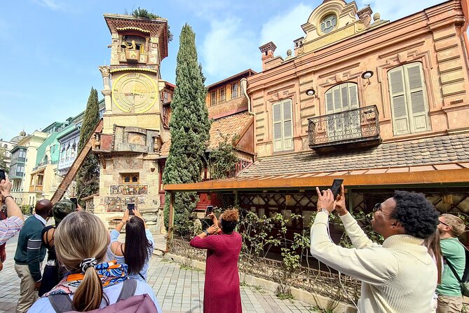 Old Tbilisi Highlights Walking Tour with Wine & 10 Tastings - The Peace Bridge and Tbilisi’s old-meets-new character