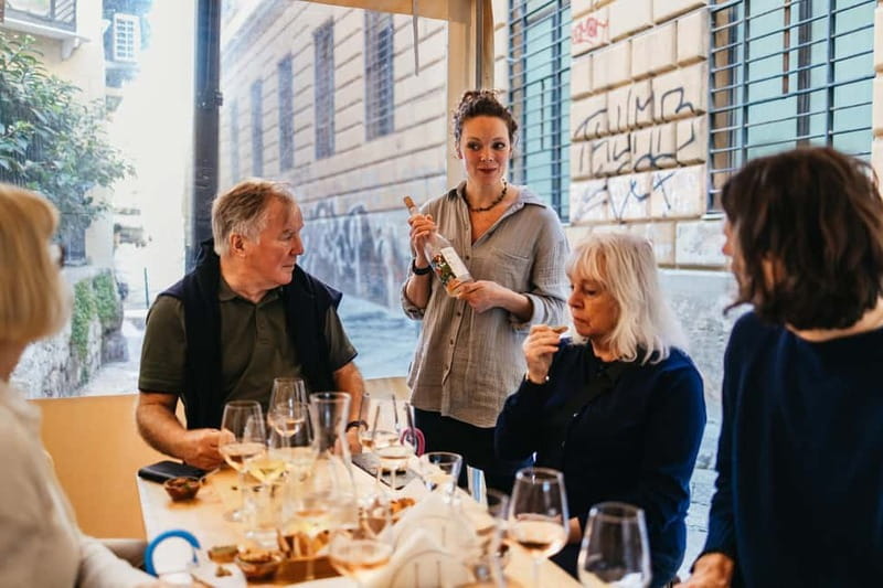 Palermo: Wine Tasting with Snacks at Bottega Monteleone - The teaching style: clear, warm, and not too heavy