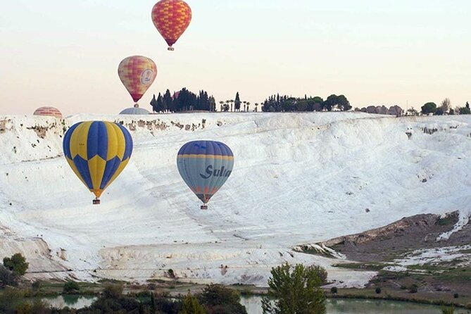 Pamukkale Hot Air Balloon w/Flight Certificates,Champagne Toast & Hotel Transfer - What the Comfort Package really gives you