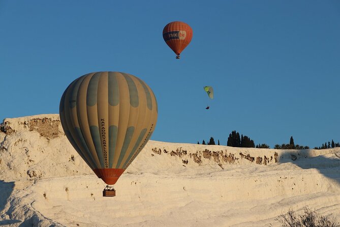 Pamukkale Hot Air Balloon w/Flight Certificates,Champagne Toast & Hotel Transfer - What the $99 price buys you