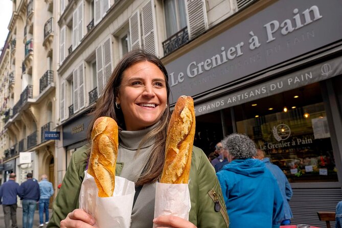Paris Montmartre Food & Wine Tour with Eating Europe - French PDO cheese at Butte Fromagère