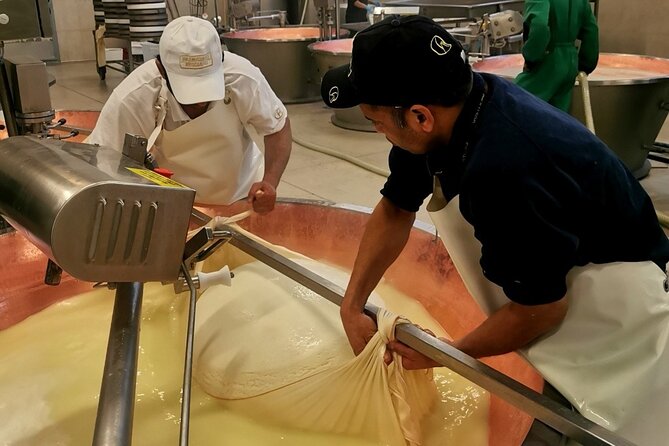 Parmigiano Wine and Balsamic Vinegar Experience from Bologna - Comparing Parmigiano Reggiano at Azienda Agricola Moscattini