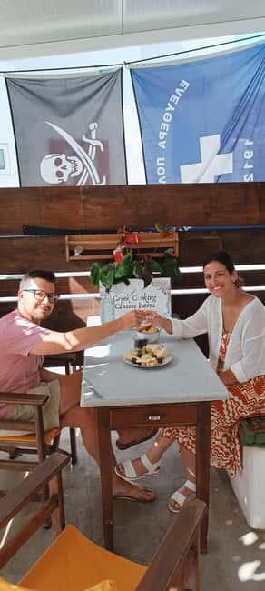 Paros: Greek Cooking Class with Meal and Wine - A Greek cooking class with a family-table feel