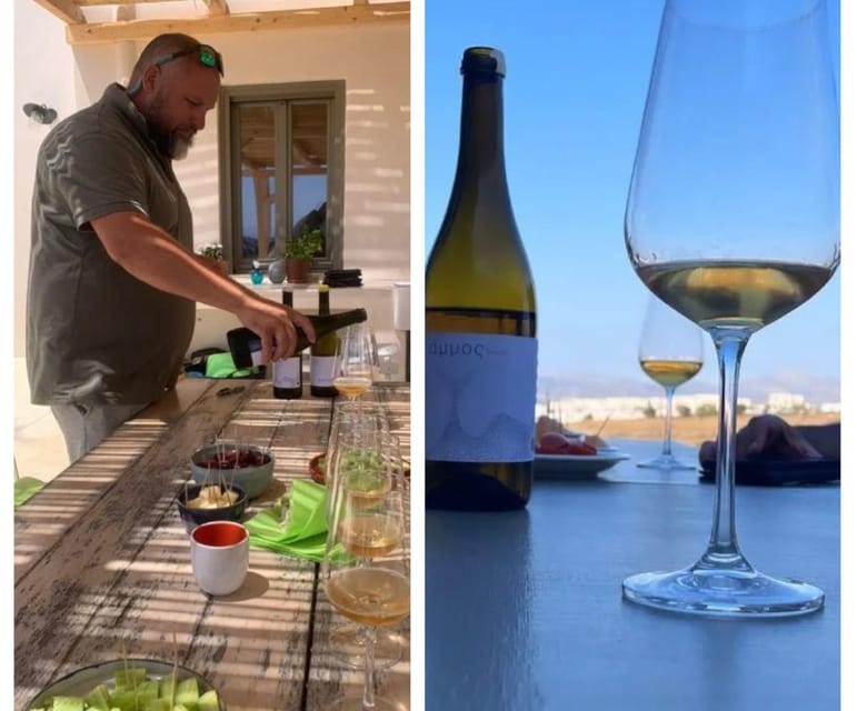 Paros: Wine tasting at Local Winery - Is $46 a fair price for one hour?