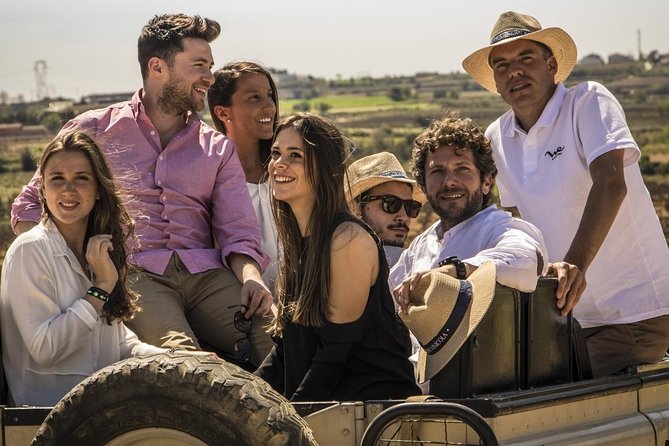 Penedes Wine & Cava Tasting & 4WD Vineyards Tour from Barcelona - Seven pours, but not a full meal