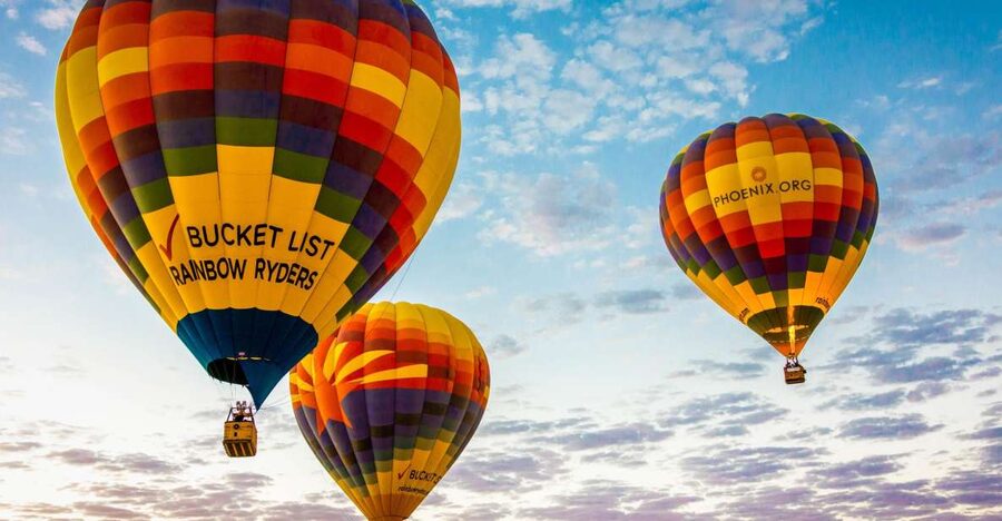Phoenix: Hot Air Balloon Flight with Champagne - Safety is a major part of the experience