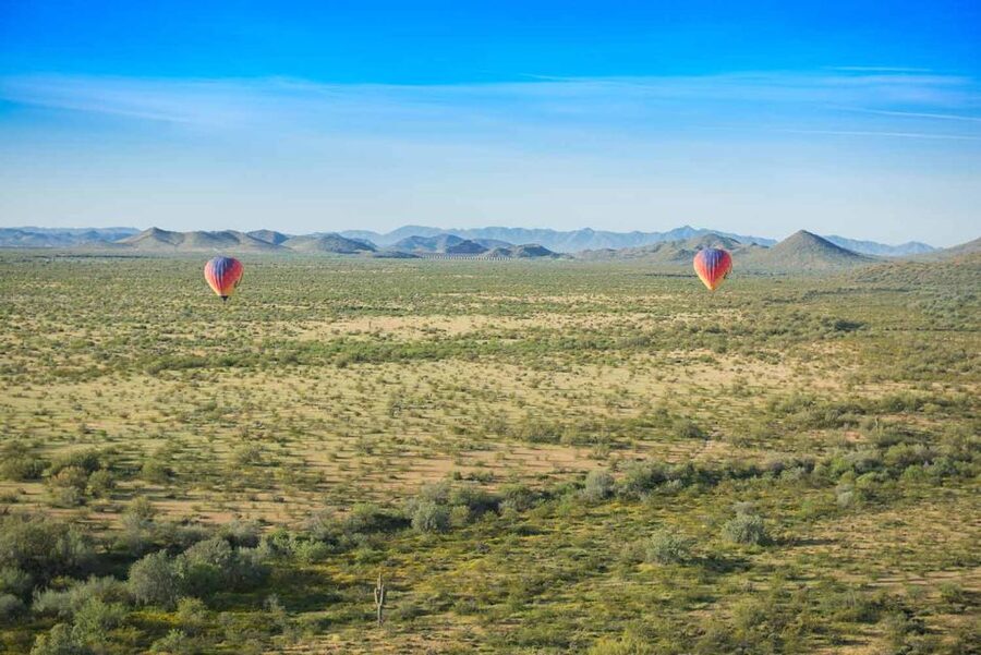 Phoenix: Hot Air Balloon Ride with Champagne and Catering - Why the balloon flight feels so different from a sightseeing flight