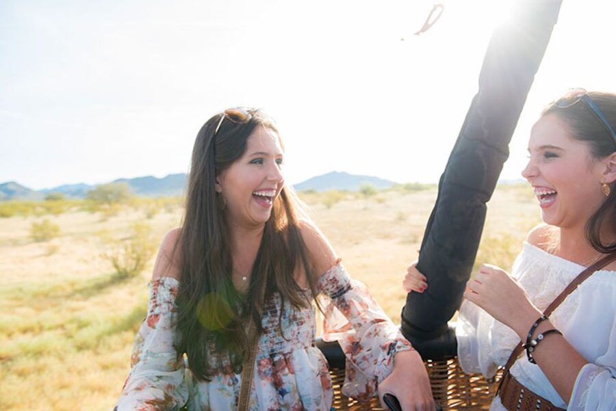 Phoenix: Hot Air Balloon Ride with Champagne and Catering - The early pickup and drive to the launch area