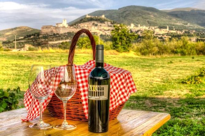Pic nic Deluxe Assisi for 2 and wine tasting 5 wines - Five wines and the story of SAIO