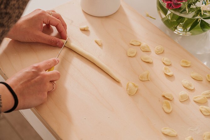 Polignano : Typical Cooking Class with Aperitif and wine included - Starting with Apulian snacks and focaccia