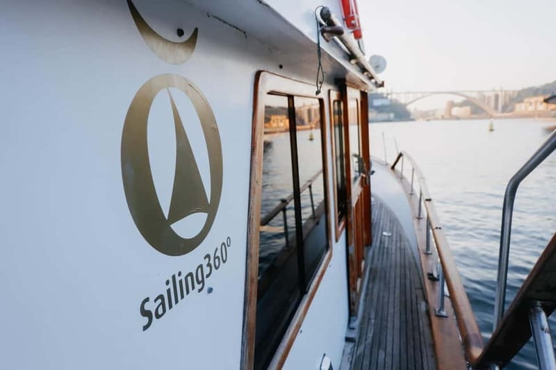 Porto: 6 Bridges Port Wine River Cruise with 4 Tastings - Ribeira and the final view toward Sé
